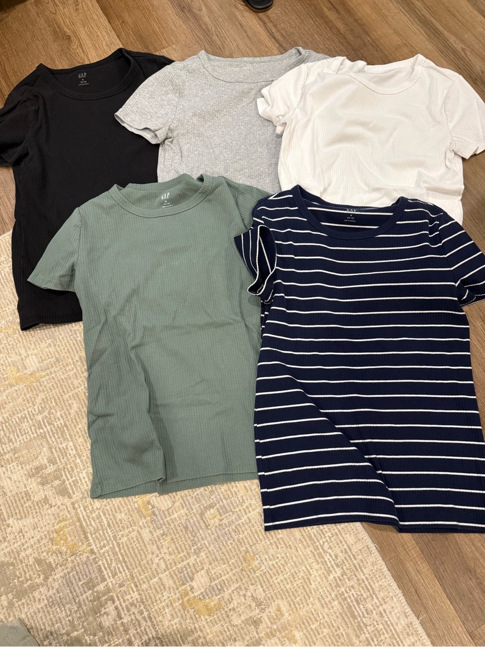 Gap Factory Ribbed Tees